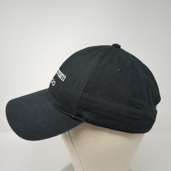 Gulfstream G600 Slideback Baseball Cap Black One Size Adjustable Embroidered - Picture 3 of 11